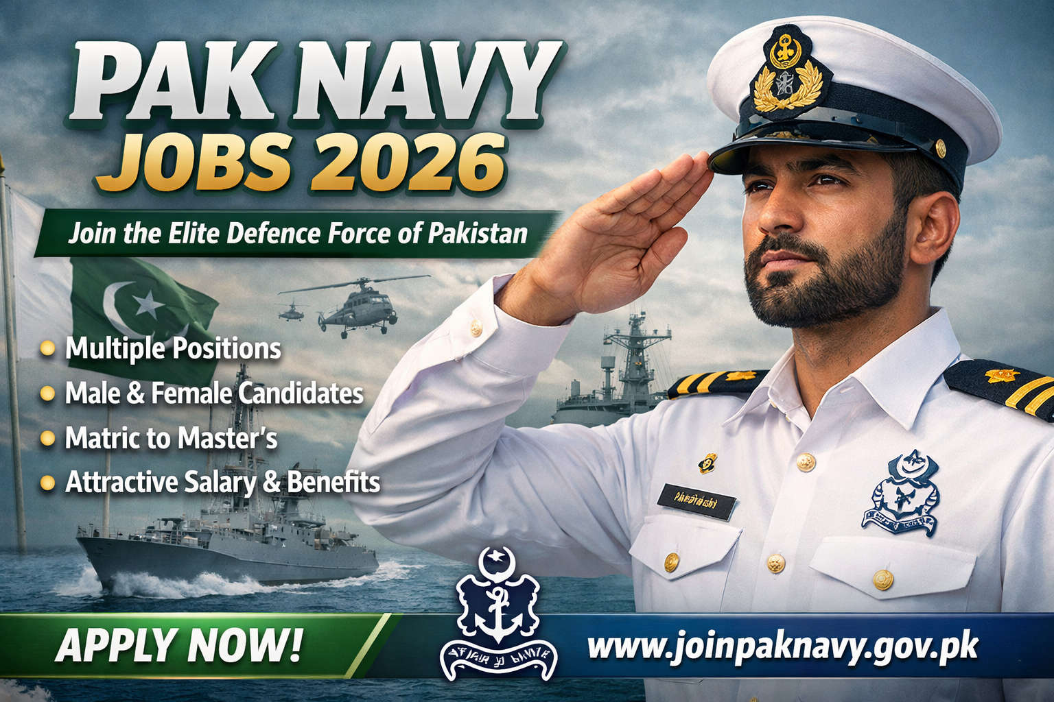 Pakistan Navy Jobs 2026
