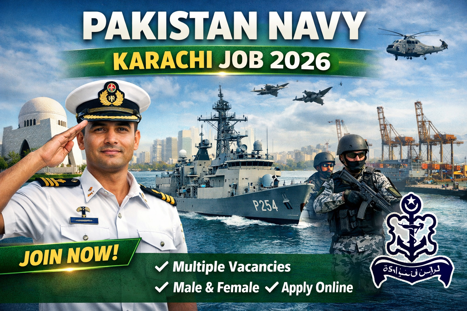 Pakistan Navy Karachi Job 2026