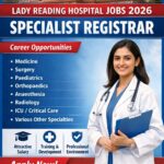 Lady Reading Hospital Jobs 2026 Specialist Registrar
